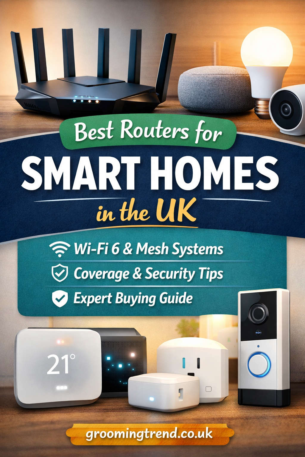 Best Routers for Smart Homes in the UK