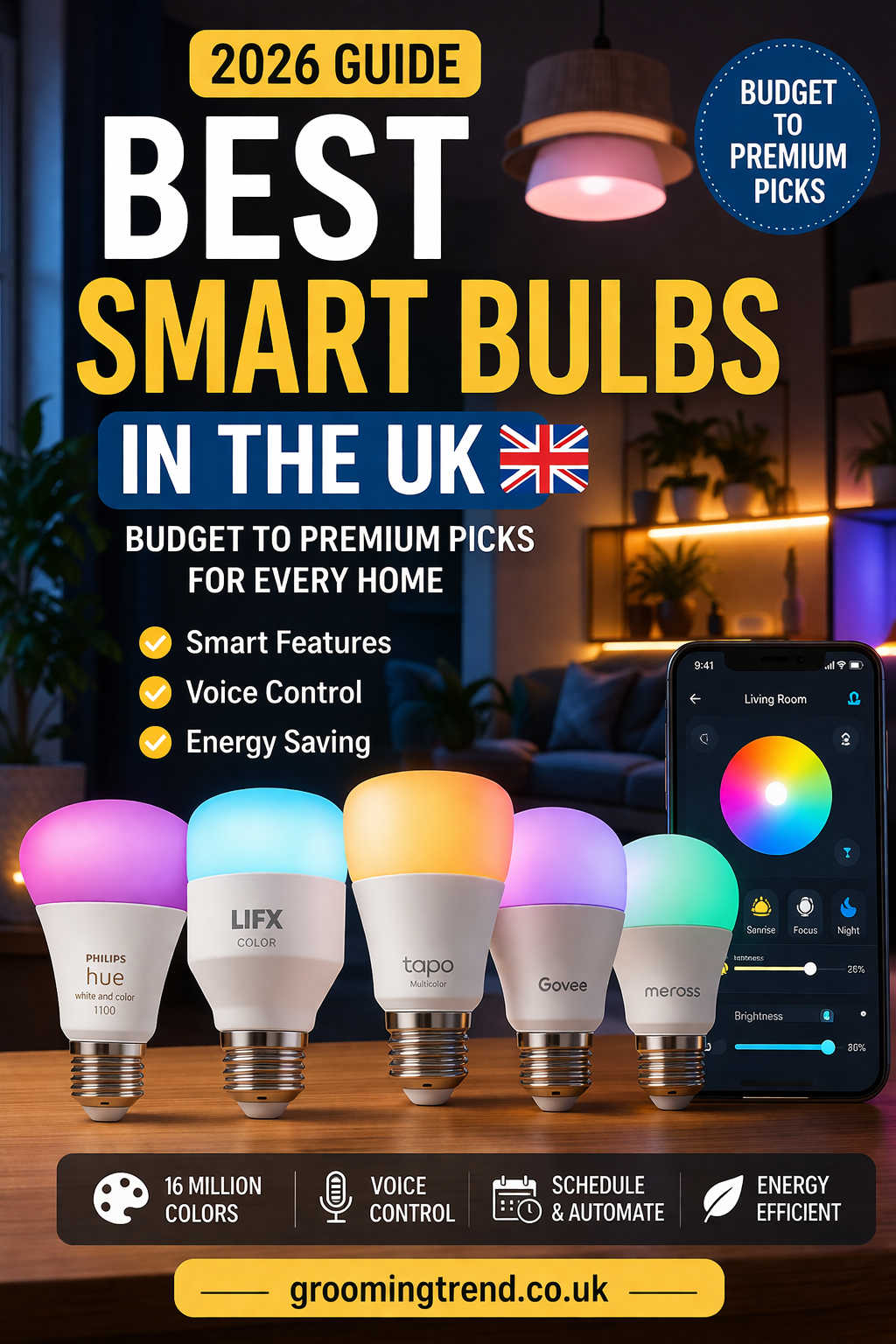 Best Smart Bulbs in the UK 2026
